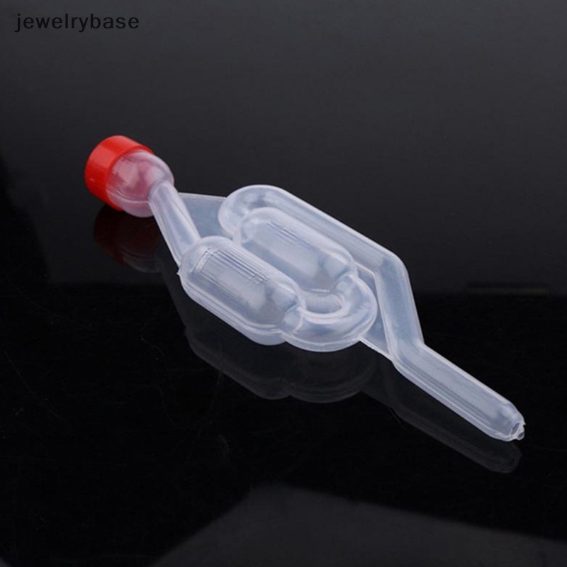 [jewelrybase] Wine Fermentasi Airlock Valve Plastik One-Way Exhaust Seal Beer Alat Seduh Butik