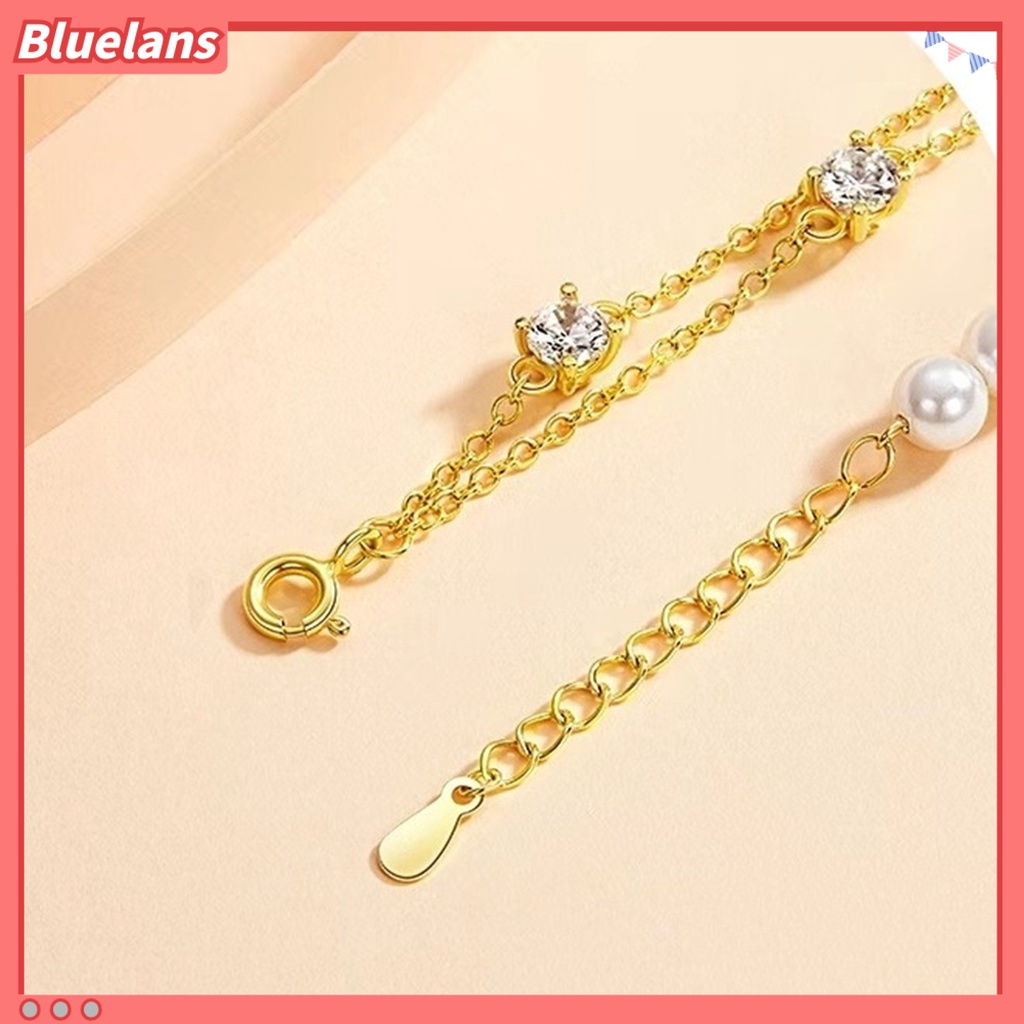 [BLS] Wanita Gelang Zodiak Desain Tidak Teratur Mutiara Imitasi Dekorasi Mengkilap Hias2023Tahun Kelinci Rabbit Bracelet Perhiasan Aksesoris