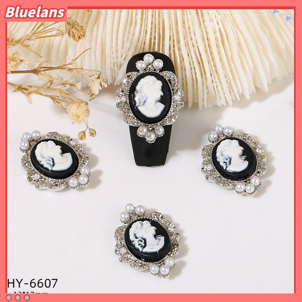 [BLM] 20pcs Perhiasan Nail Art Mutiara Imitasi Imitasi Berlian Imitasi 3D Charms Alloy Craft DIY Dekorasi Kuku Manicure Aksesoris Untuk Salon Kuku