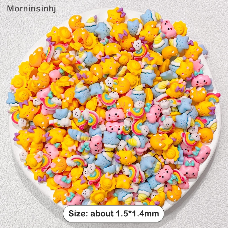 Mornin 10Pcs Kawaii Kartun Resin Mix Flatback Aksesoris Untuk Membuat Kerajinan DIY Scrapbooking Phone Case Hair Clip Accessories id