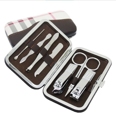 Gunting Kuku Set 7 in 1 / Set Manicure 7 in 1 / Peralatan Manicure Pedicure 7 in 1 Stainless / Set Gunting Kuku