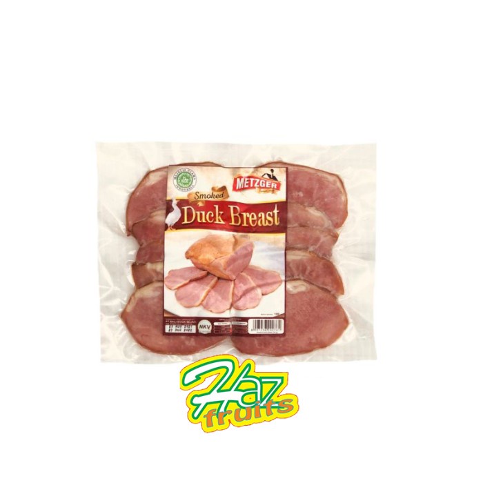 

Metzger Smoked Duck Breast Sliced 100 Gr
