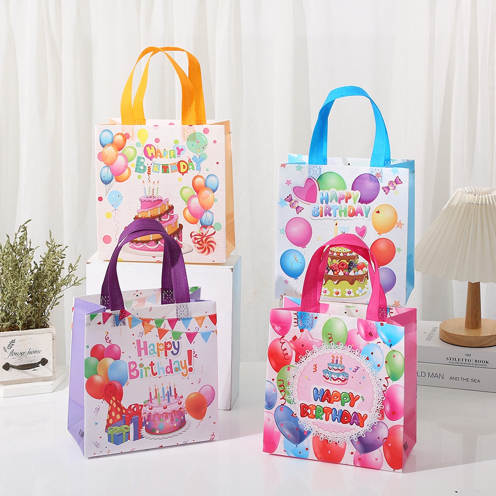 TAS KADO ANAK ULANG TAHUN HAPPYY BIRTHDAY BAG / AS SNACK ANAK ULANG TAHUN