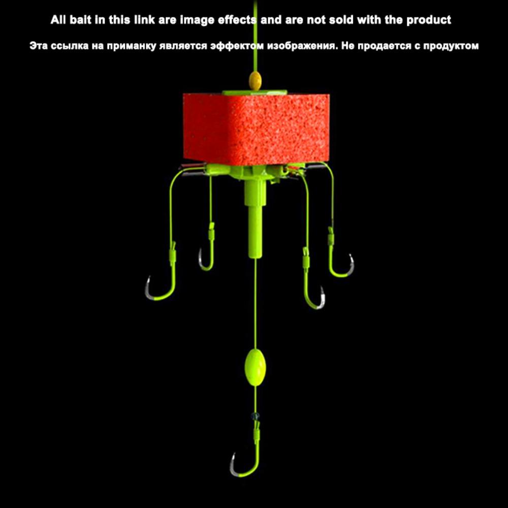 AUGUSTINA Kait Senar Ikan Gurame Agustina Mengambang Air Tawar Perak Carp Trap Kepala Besar Fish Fluorescent Hook Aksesoris Memancing Tooth Carp Hook