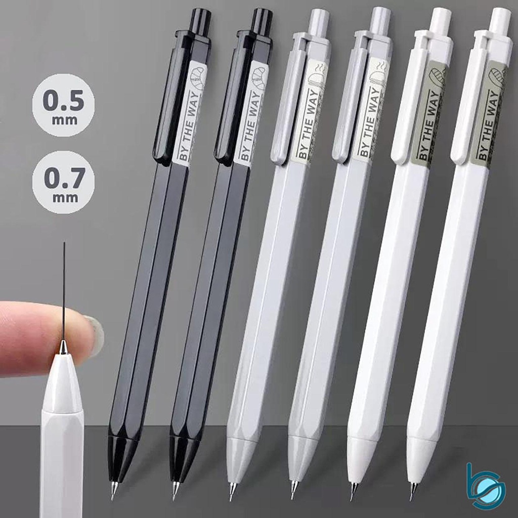 

Pensil Mekanik/Propelling Pencil/Pensil Cetek Tip 0.5/0.7mm Dilengkapi Klip - Best Stationary