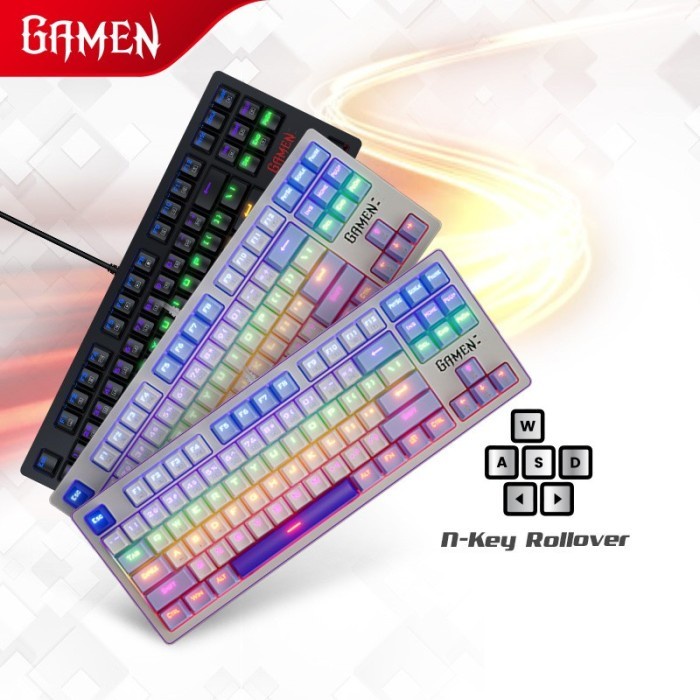 Gaming Keyboard GAMEN Titan II Mechanical Pluggable Switch Blue Gaming