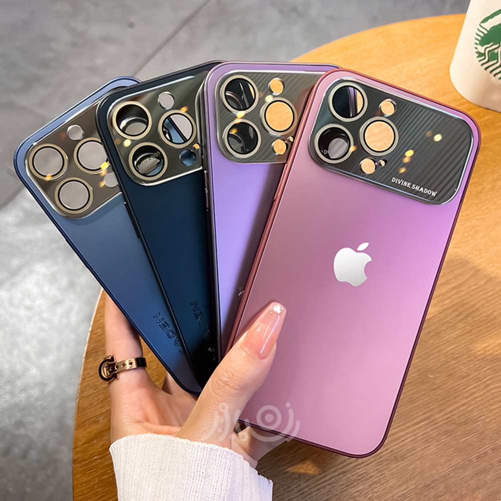 Casing Ponsel AG Frosted Mewah Untuk iPhone 11 Pro 12 13 14 Pro Max Case Matte Shockproof Cover Pelindung Kamera Casing