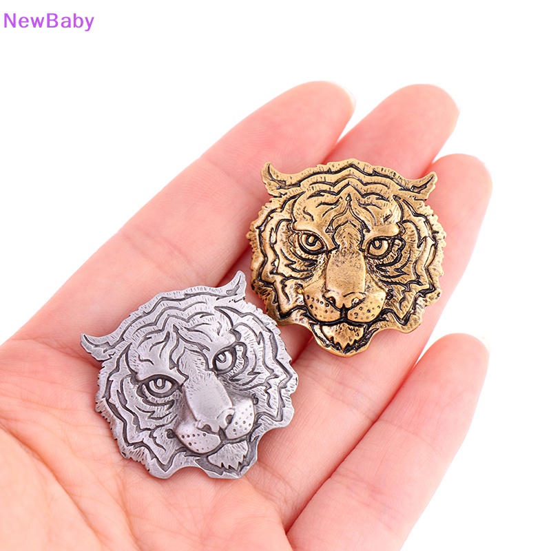 Newbaby Berlian Imitasi Harimau Bros Tiger Head Pesta Santai Bros Pin Hadiah ID