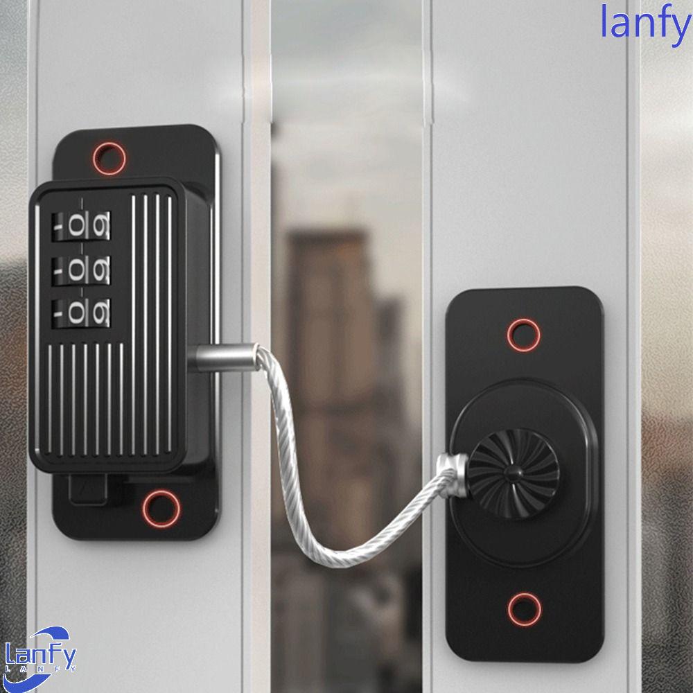 Lanfy Baby Safety Lock Protection Lock Child Proof Door Lock Anti Jepit Multi Fungsi Anti Pembukaan Kunci Pengaman Rumah Kunci Pengaman