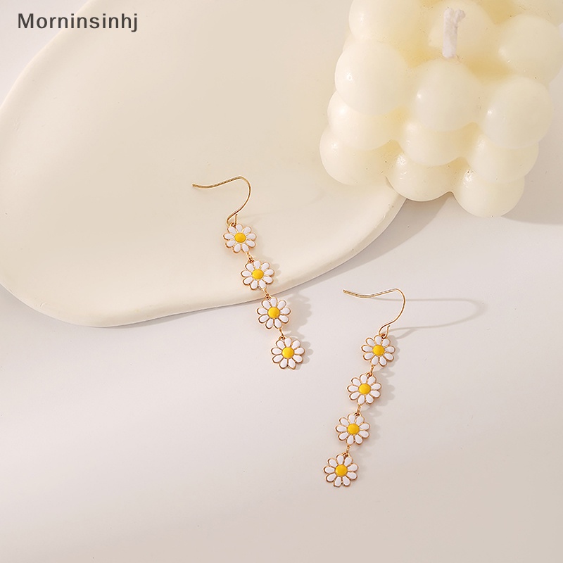 Mornin 1pasang Anting Liontin Daisy Warna-Warni Lucu Kepribadian Sederhana Fashion Anting Unik Untuk Wanita Perhiasan Pesta Hadiah Ulang Tahun id