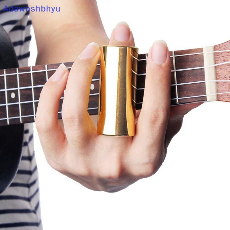 Adhyu 60MM High Guitar Slide Bar Slide Jari Bahan Metal Stainless Steel/Kaca Untuk ID Gitar