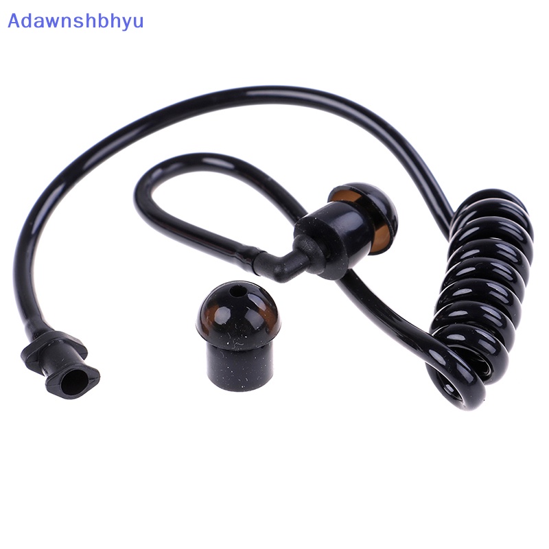 Adhyu Black replacement coil acoustic air tube earplug Untuk radio Lubang Suara headset ID