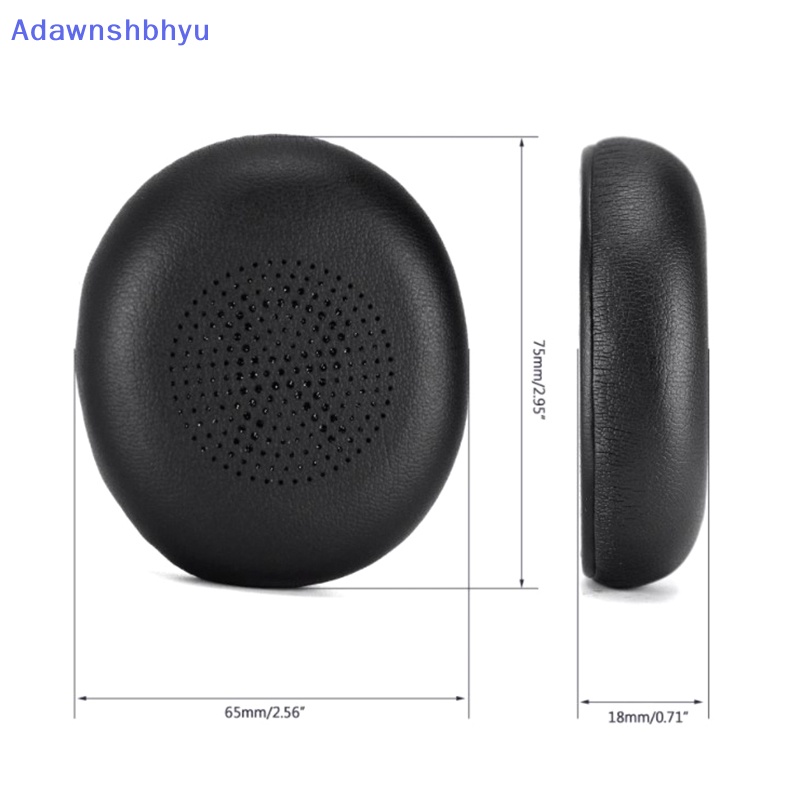 Adhyu Premium Leather Ear Pads for jabra ELITE 45H Evolve2 65alas Bantal Earphone ID