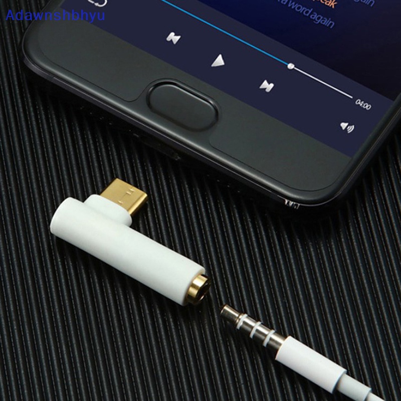 Adhyu Type-C To 3.5mm Jack Converter Earphone Audio Adapter Kabel Konversi Audio ID