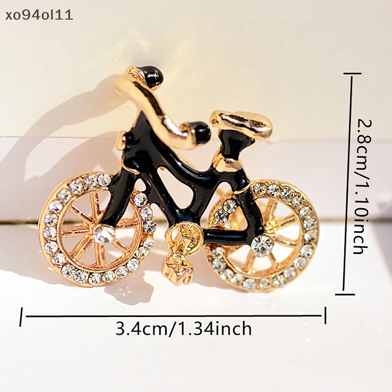 Xo Fashion Sepeda Bros Pin Untuk Wanita Syal Mantel Pakaian Aksesoris Pesta Perhiasan OL