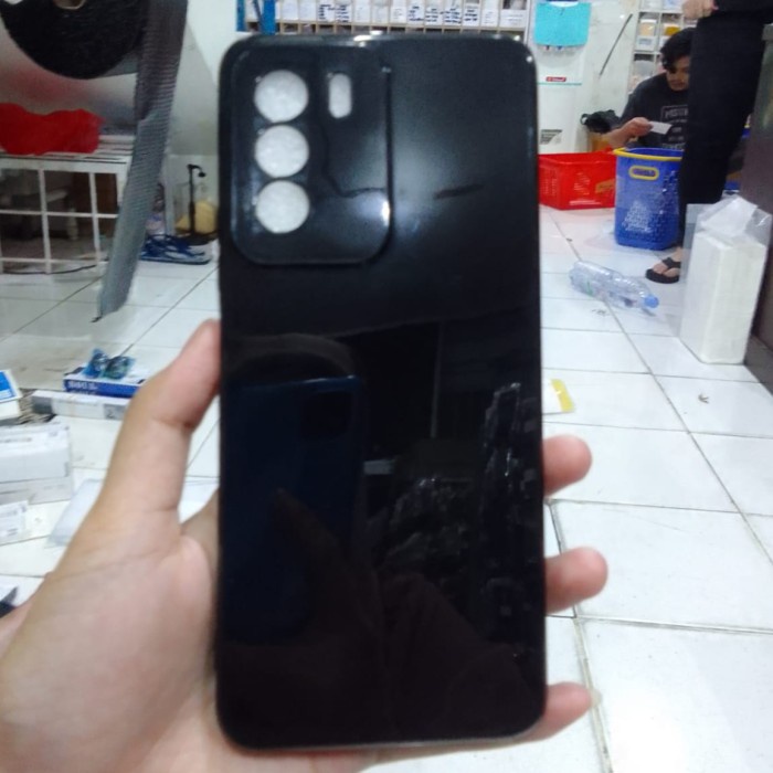 SoftCase Macaron BLACK INFINIX ZERO 5G TPU FULL Lentur Black