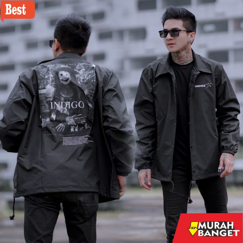 Jaket parasut pria terbaru- KMO JAKET COACH PRIA JAPAN / JAKET PARASUT KEREN