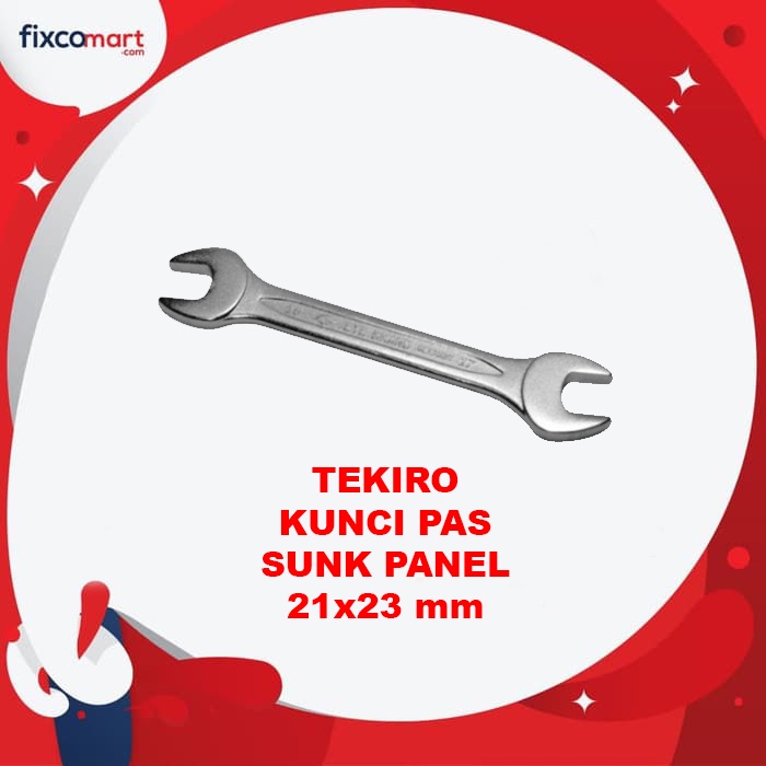 Tekiro Kunci Pas Sunk Panel 21X23 mm / Open End Wrench