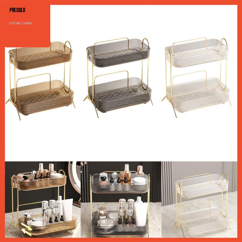 [Predolo] Rak Organizer Kosmetik Rak Bumbu Dapur Pajangan Hiasan Untuk Vanity