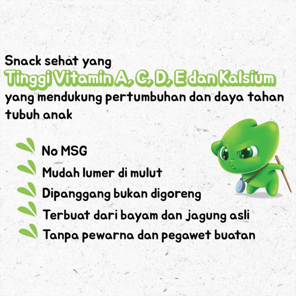 PoiPoi Healthy Snack Vegie 25g Snack Anak