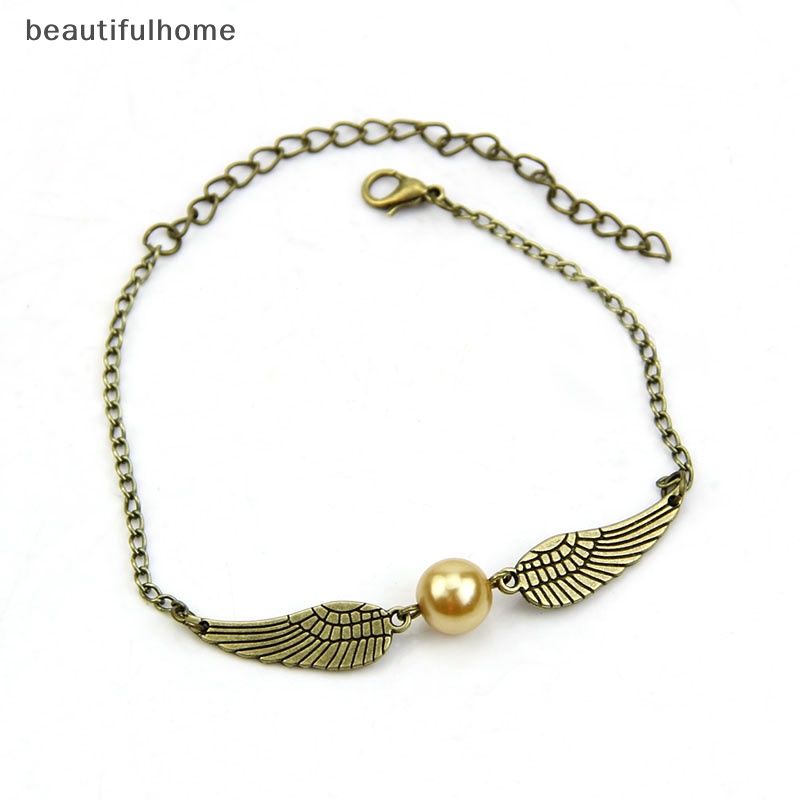 {beautifulhome} Fashion Retro Unisex Snitch Bracelets Gelang Rantai Gelang Bangle Wirst Band.