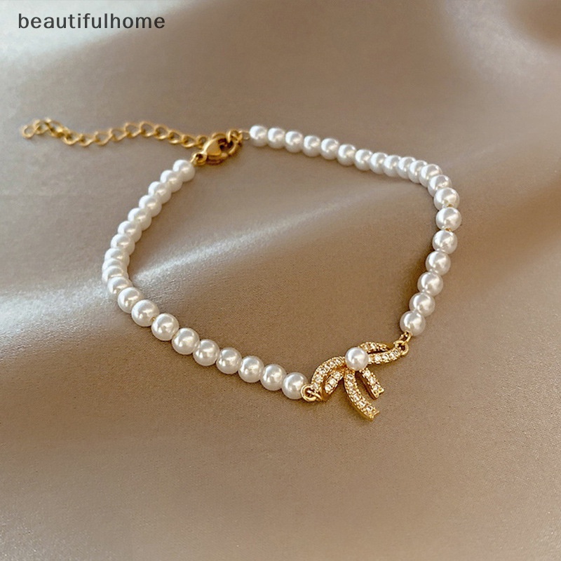 {beautifulhome} Gelang Pesona Opals Sederhana Canggih Baru Perhiasan Fashion Korea Geometris Zirkon Liontin Aksesoris Gelang Untuk Wanita.