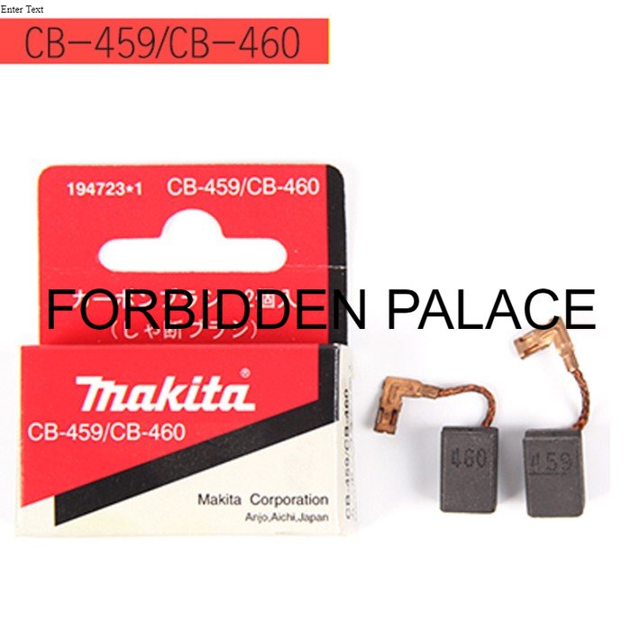 Dijual Carbon Brush CB 459 / 460 Makita Asli CVR236