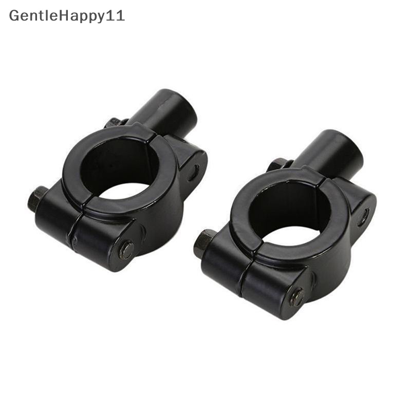 Gentlehappy Stang Spion Motor Dudukan Holder Adaptor Penjepit Hot Hot Penahan Dudukan Spion Stang Spion Motor Adapter Clamp New Spion Motor Tangan