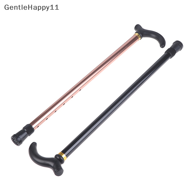 Gentlehappy Adjustable Walking Stick 2bagian Stabil Anti Selip Kruk Orang Tua Hiking Cane id