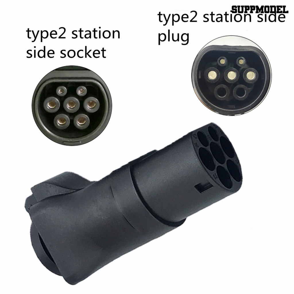 [SM]Charging Konektor 16A /220V Adaptor Cas Kendaraan Elektrik Plug US Tahan UV Untuk Mobil