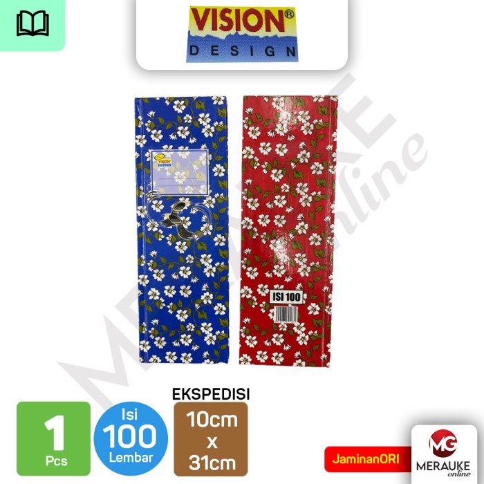 

Hard Cover VISION Ekspedisi 100 Lembar