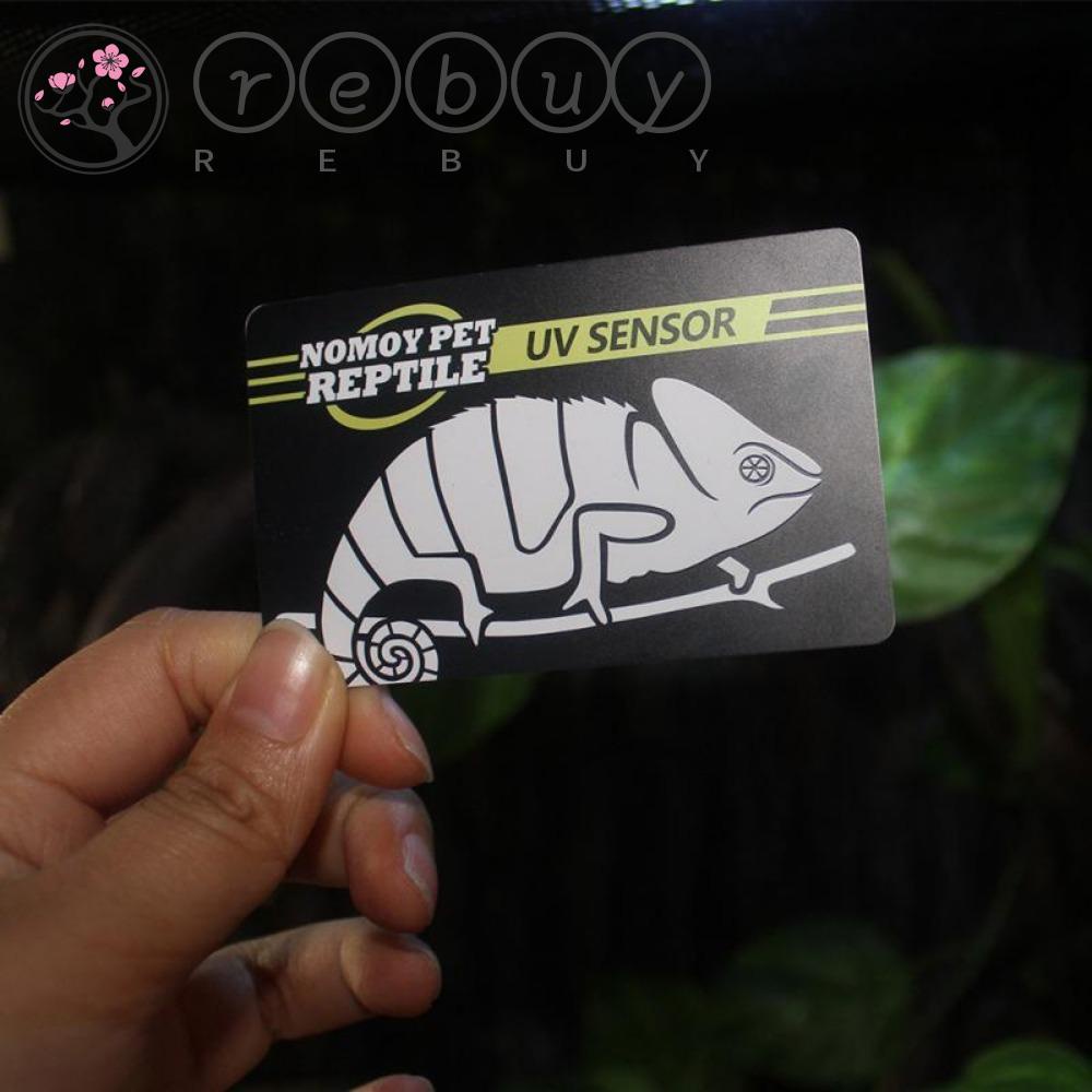 REBUY Rebuy UVB Test Card Portable 1PC Alat Ukur Tester Umur Lampu PVC Cepat Tahan Lama