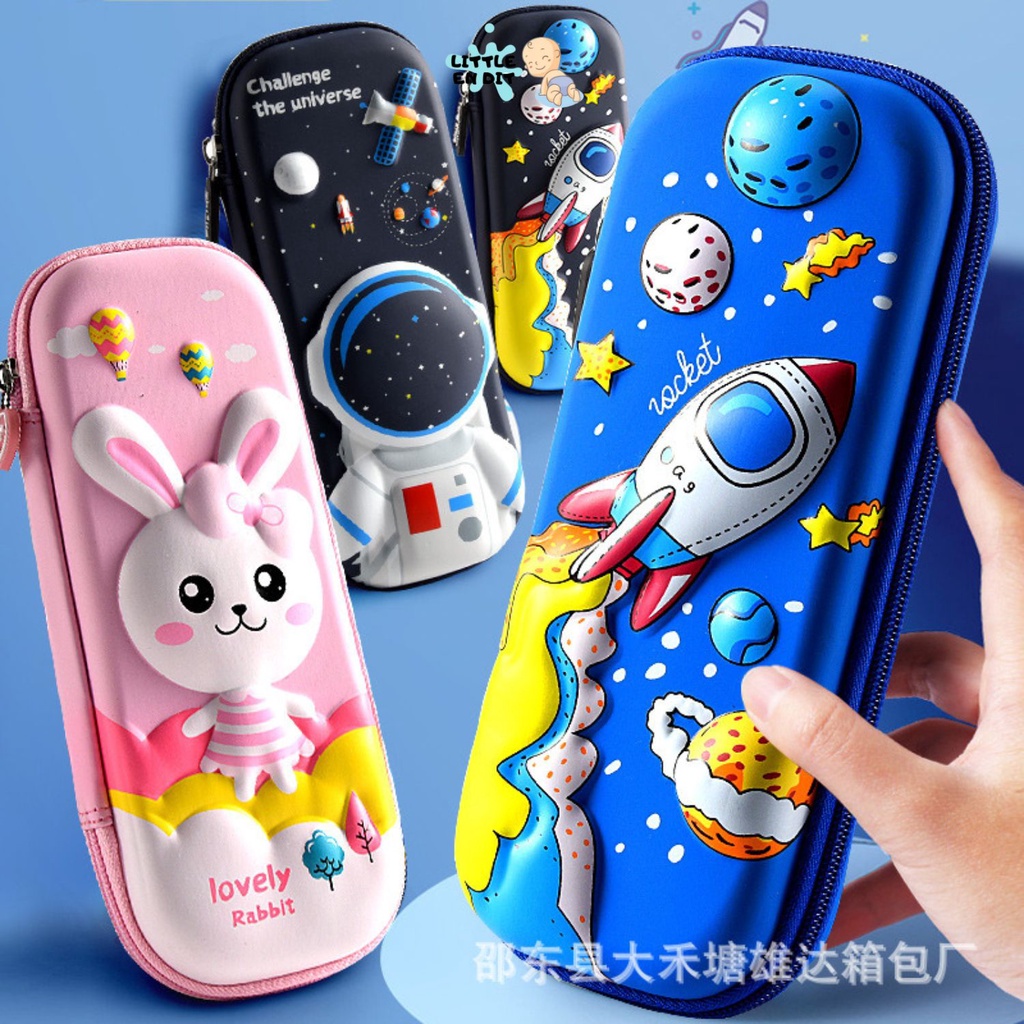 

Poohstation ATK11 Kotak pensil Anak/ Tempat Pensil 3D/ Pencil Case Anak Laki-laki dan Perempuan