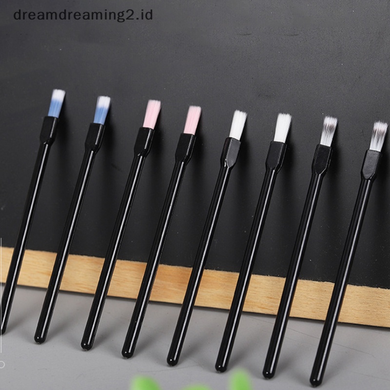 (drea) 10pcs Kuas Eyeliner Bibir Eyeliner Wands Aplicator Alat Makeup Kecantikan //