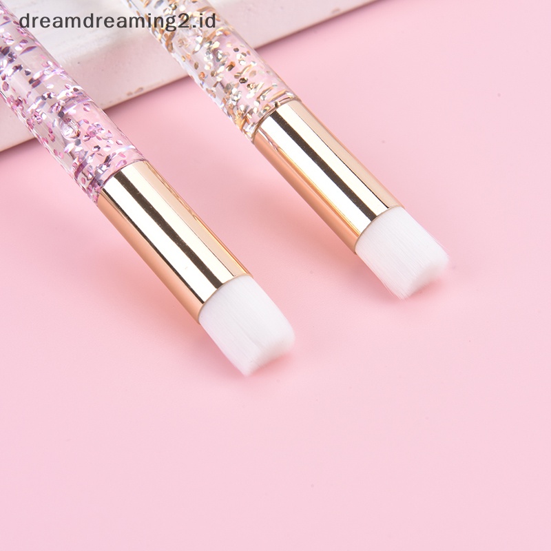 (drea) Sikat Pembersih Bulu Mata Payet Cuci Makeup Brush Eyelash Lash Extensions Tool //