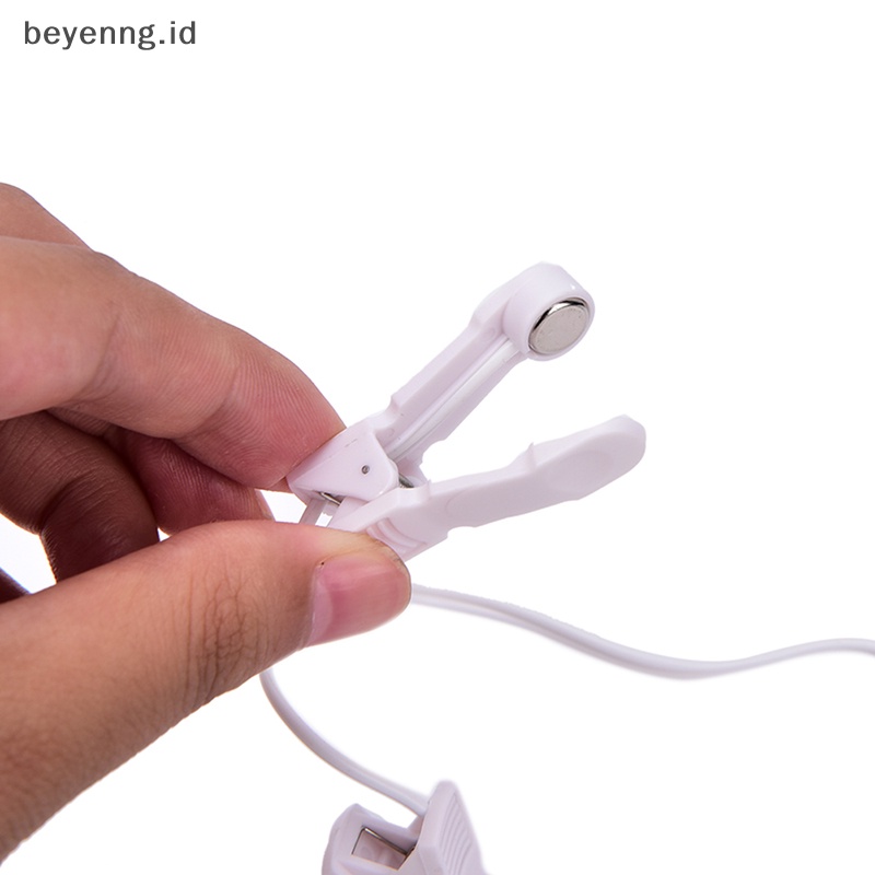 Beyen Kawat Timah Elektroda Dengan 2klip Telinga Untuk Puluhan Terapi Mesin Pijat 2.5mm ID