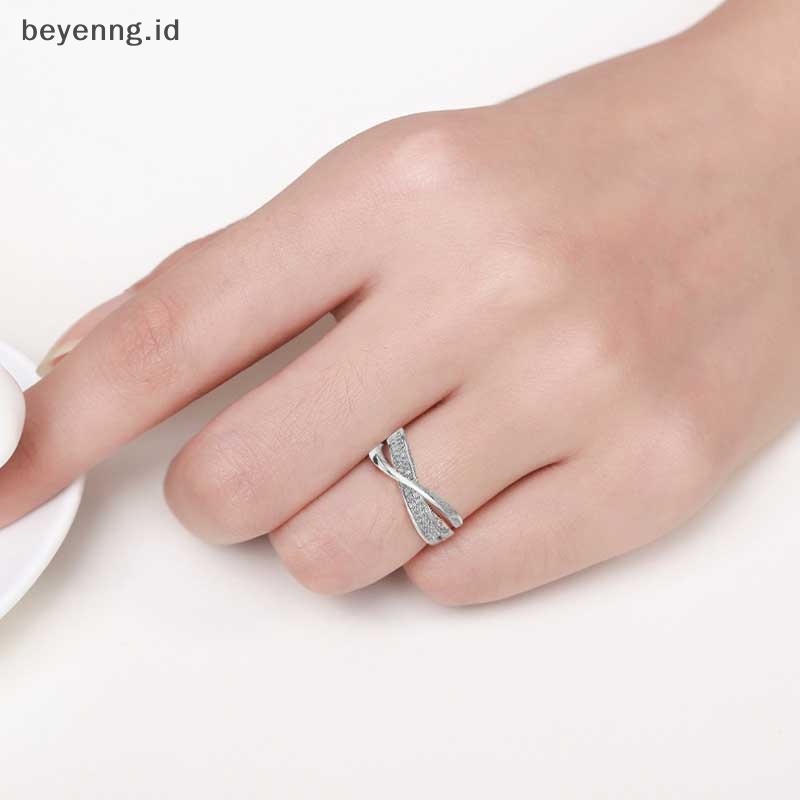 Beyen Cincin Kristal Berlian Imitasi Perhiasan Cincin Kesehatan ID