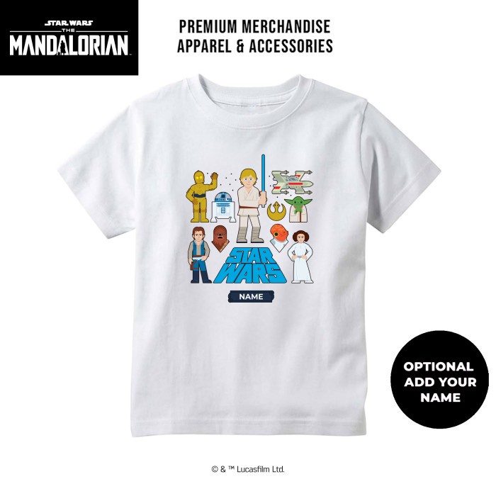 Star Wars Tshirt Kids Kaos Anak Luke Skywalker SWR7