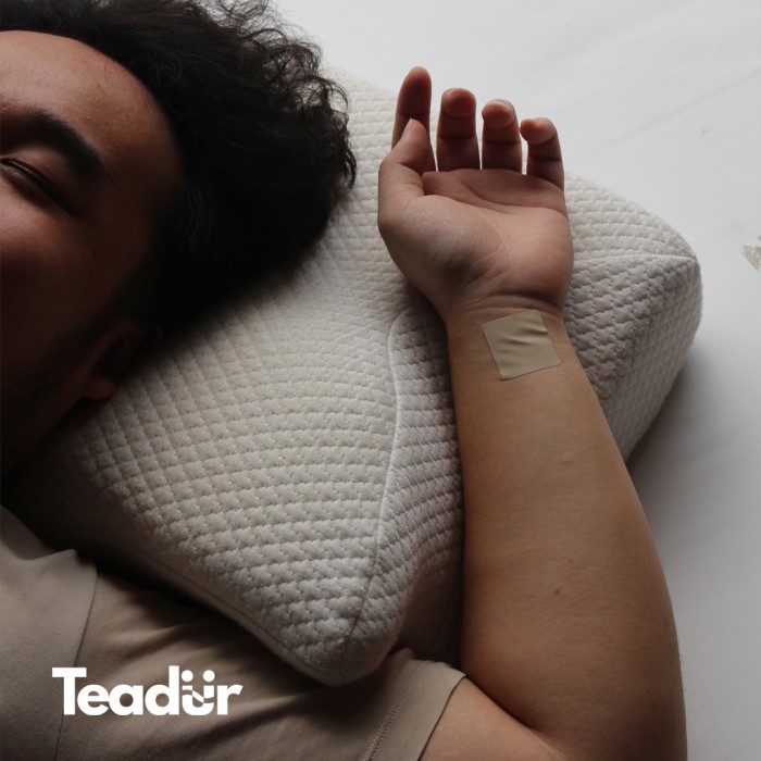 TEADUR Premium Cervical Memory Foam Pillow | Bantal Sakit Leher Bahu