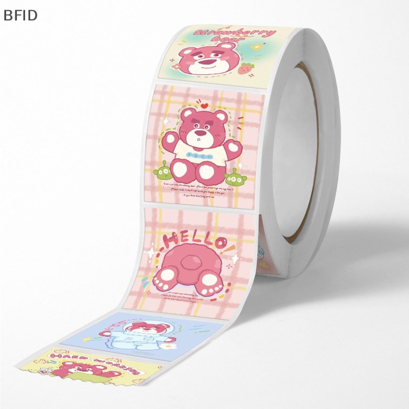 [BFID] 500lembar/roll Stiker Sanrio Baru Kartun Lucu Anak Lucu Reward Stiker Hadiah Dekorasi Stiker Hewan Kecil Series [ID]