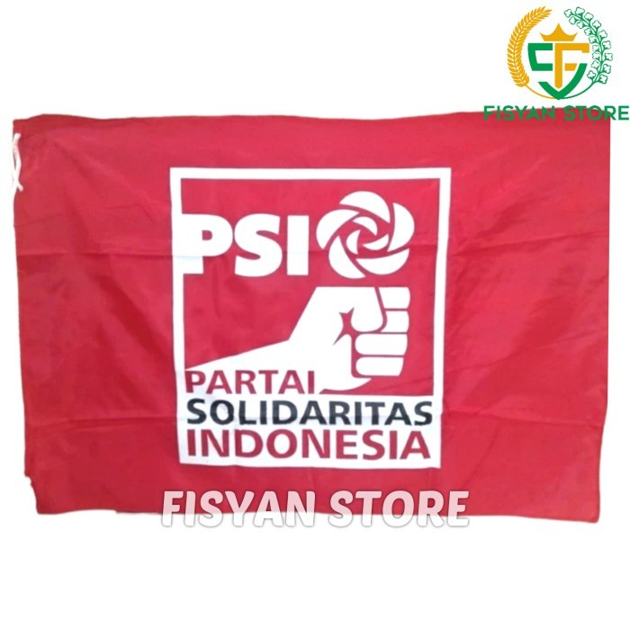 Bendera Partai Solidaritas Indonesia | Bendera PSI 100 x 150 CM