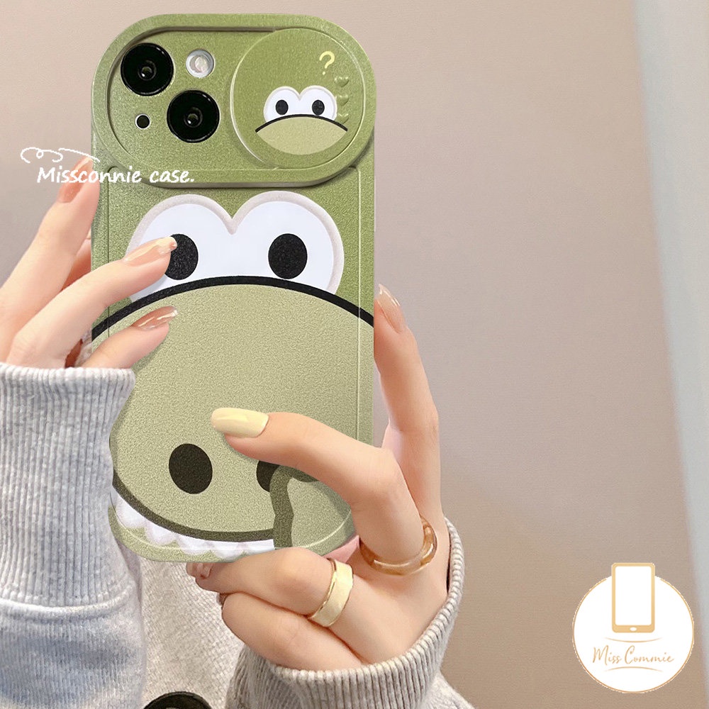 Lovely Strawberry Bear Lotso Case Compatible for IPhone 7Plus 11 XR 13 12 11 Pro Max 8Plus X XS Max Cartoon Doraemon Funny Dinosaur Push Pull Window Camera Lens Protector Cover