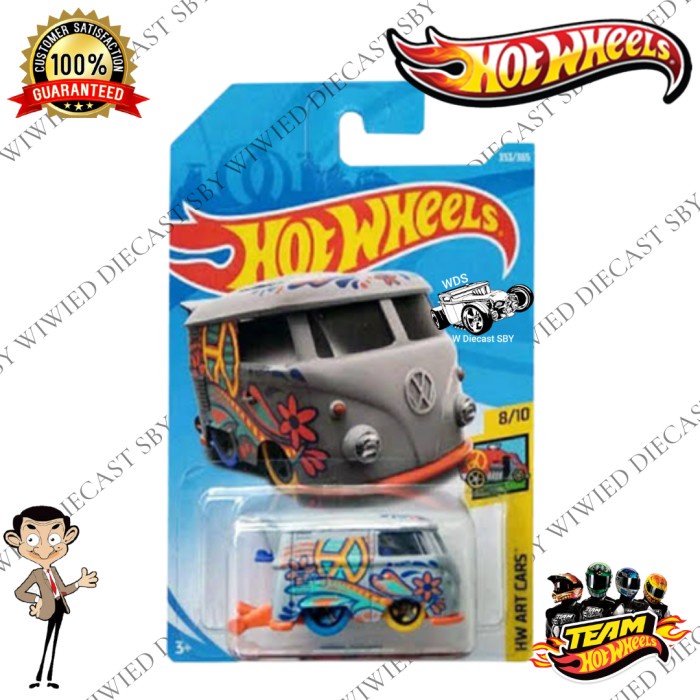 Hot Wheels Volkswagen VW Kool Kombi Grey