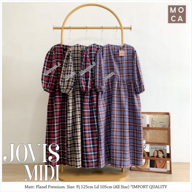 JOVIS MIDI ORI MOCA | Ld105 Flanel Premium