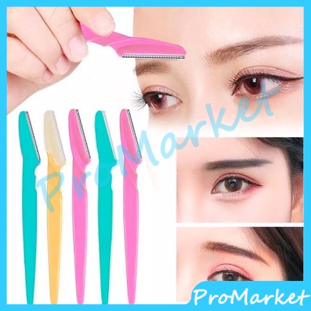 Pisau Cukur Alis Cukuran Alis Cambang Serbaguna Eyebrow Razor Alat Pencukur Alis Pengerok Alis Alat cukur Pencukur Alis pengkerok alis Blade Alat Kerik Manual Penghilang