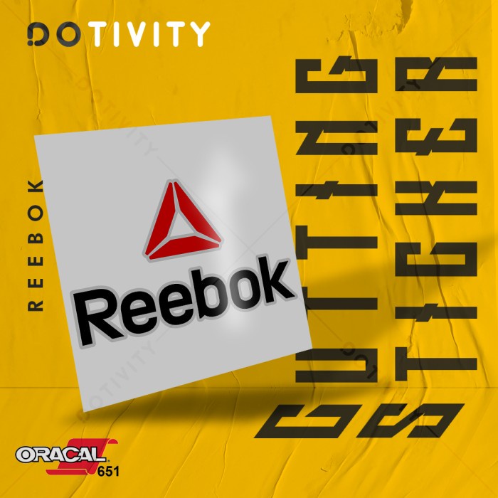 

Cutting Sticker REEBOK V8 2 Colors