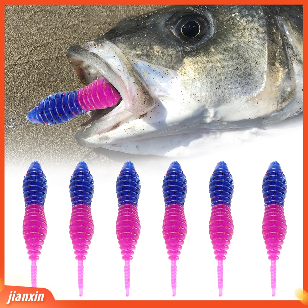 (In Stock) 10Pcs /Set 50mm/1g Umpan Buatan Depan Dan Belakang Dua Warna Meningkatkan Godaan Umur Pemikat Memancing Profesional Untuk Memancing