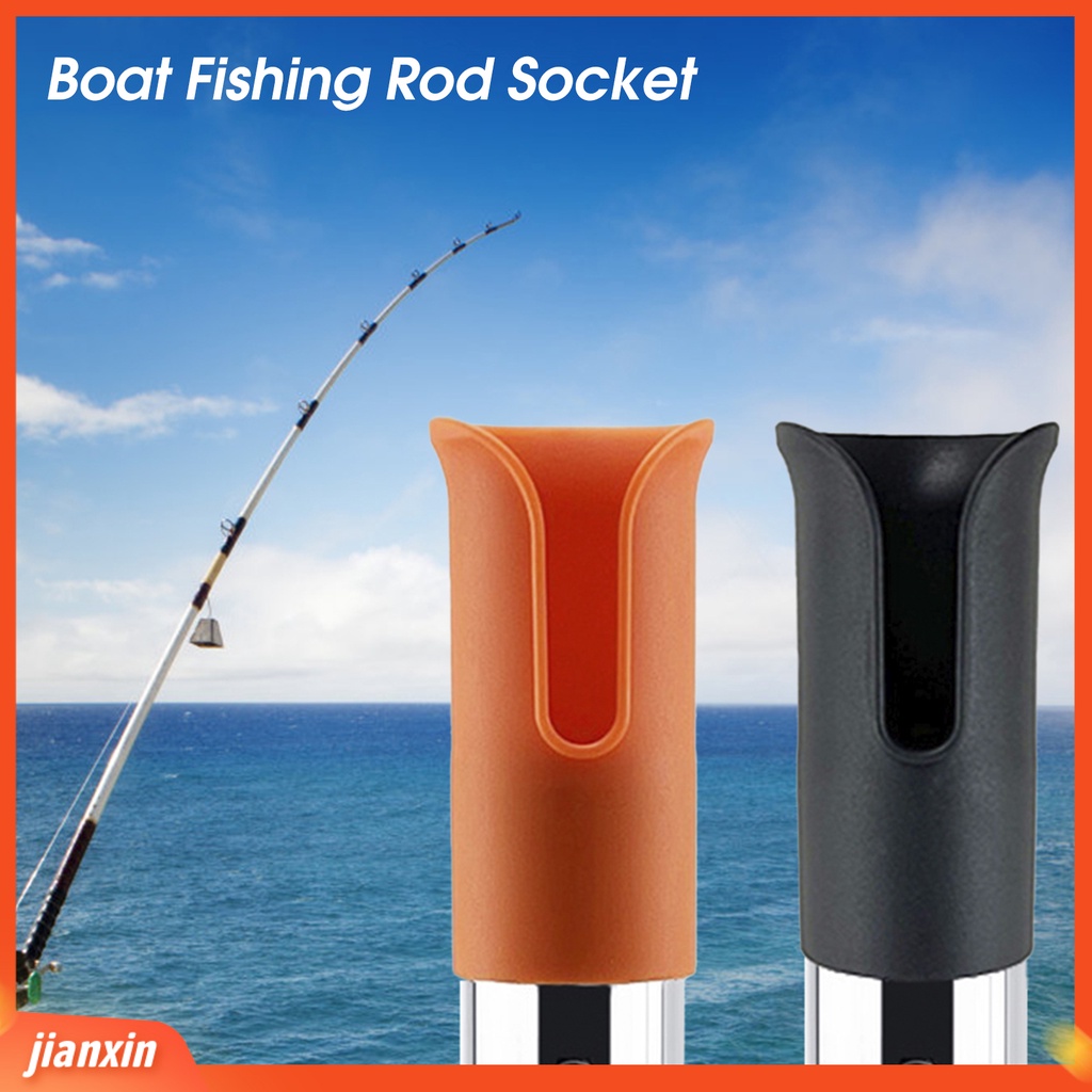 (In Stock) 1Pc/1 Set Slotted Bracket Joran Pancing Bulat Lubang Tunggal Penahan Pancing Tahan Karat Untuk Perahu