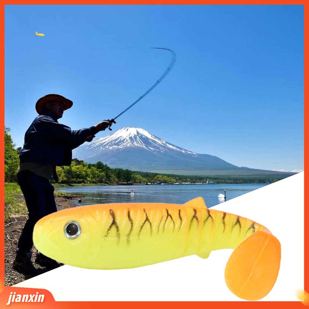 (In Stock) 5Pcs 9cm /5.8g Umpan Pancing Menggoda 3D Simulasi Fisheye Simulasi Realistis Angling Laut Memancing Umpan Lembut Memancing Luar Ruangan