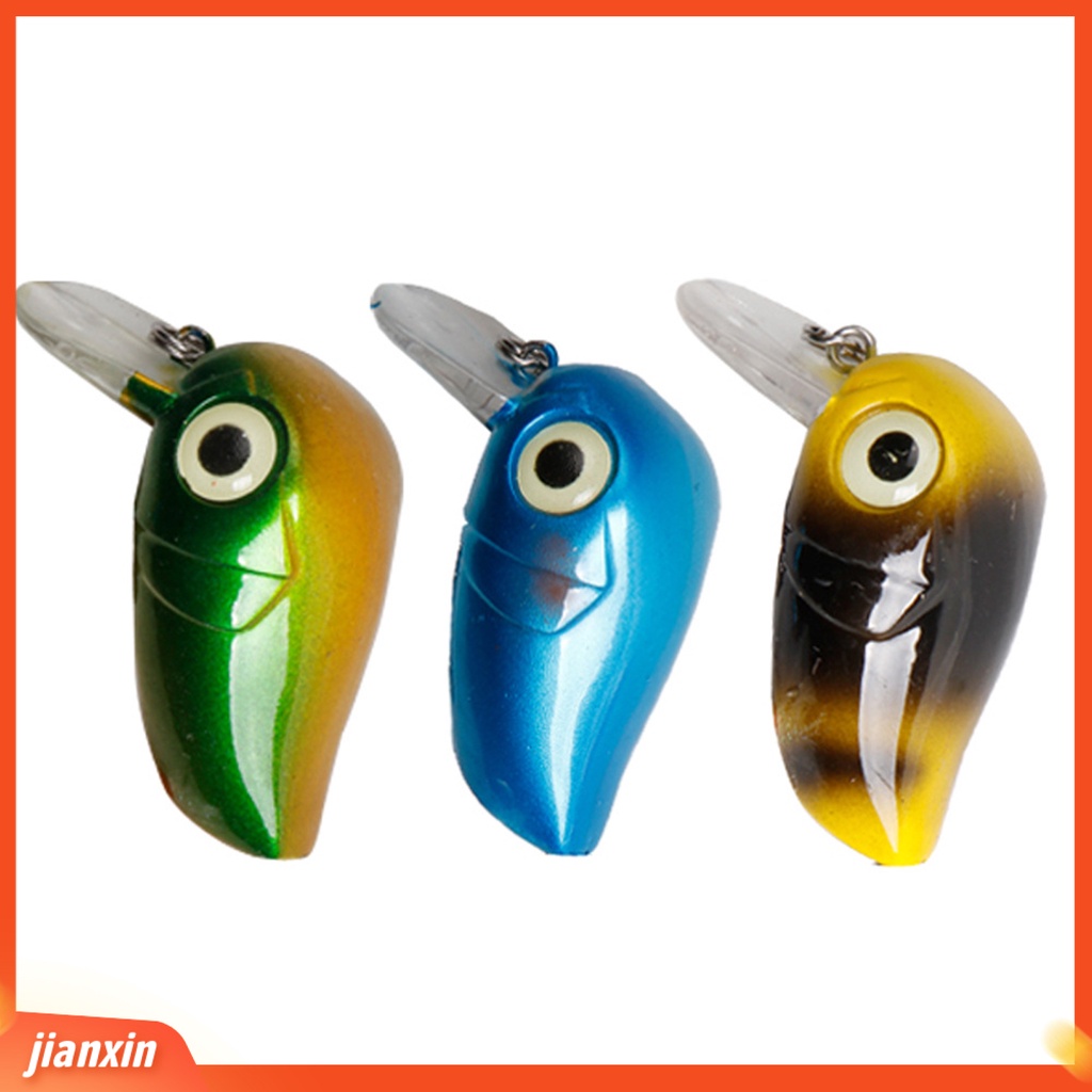 (In Stock) 5g /3.8cm Umpan Pancing Plastik Simulasi Permukaan Air Mino Kecil Umpan Pancing Untuk Angling